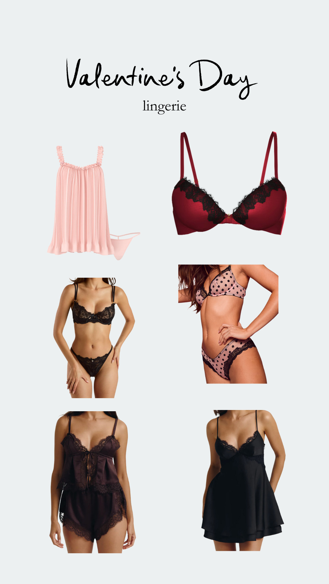 feel sexy and confident in lace this  valentine's day 💌 

 #victoriassecret #lounge #LTKValentine #LTKootd