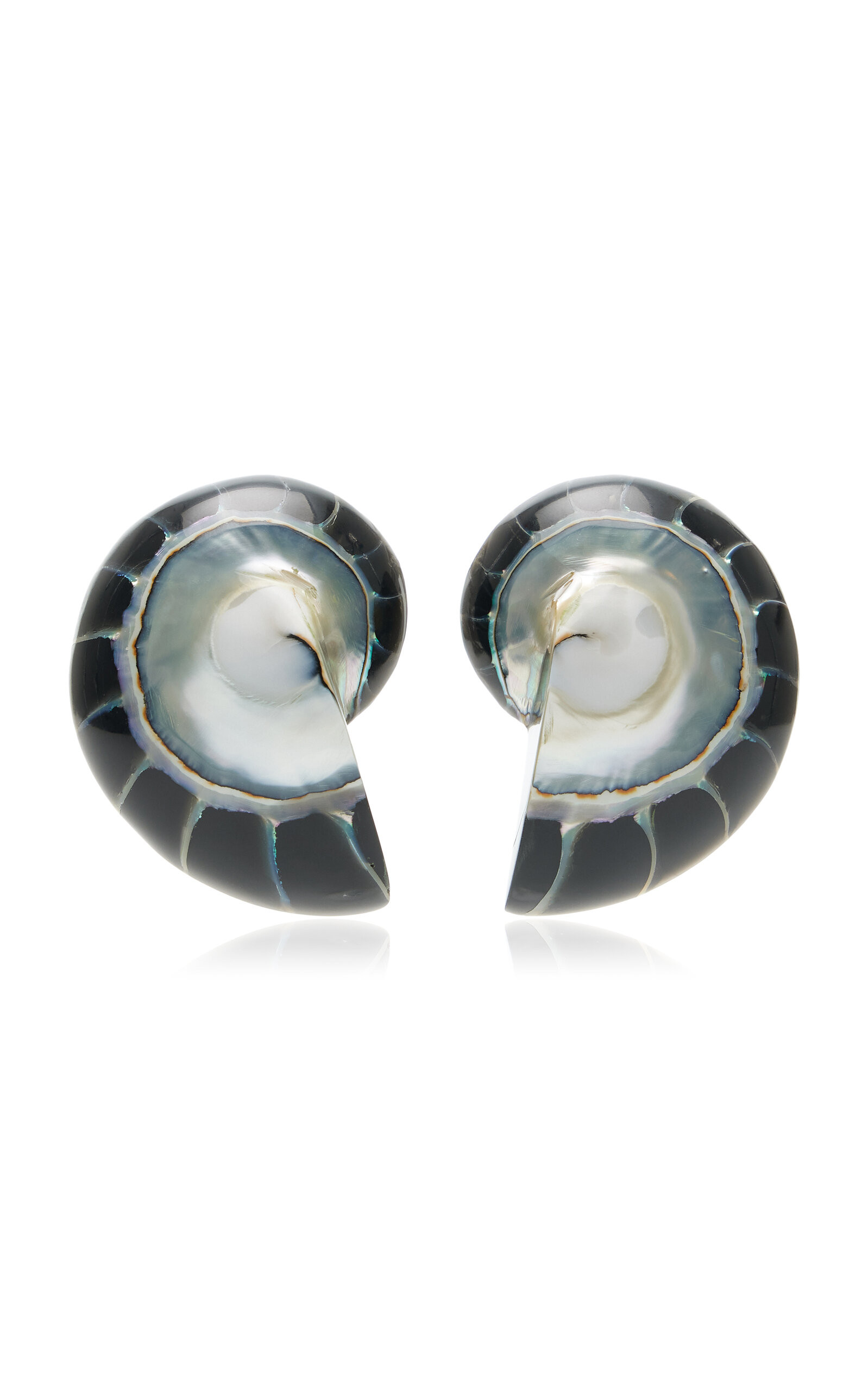Nautilus Shell Earrings | Moda Operandi (Global)