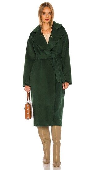 Song of Style Eloise Coat in Juniper Green from Revolve.com | Revolve Clothing (Global)