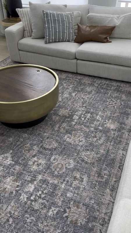 My favorite neutral area rug. So easy to spot clean too! 

#LTKhome #LTKVideo #LTKstyletip
