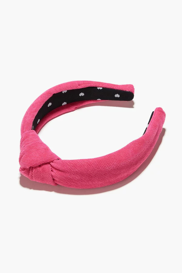 Princess Pink Ribbed Cotton Knotted Headband | Tuckernuck (US)