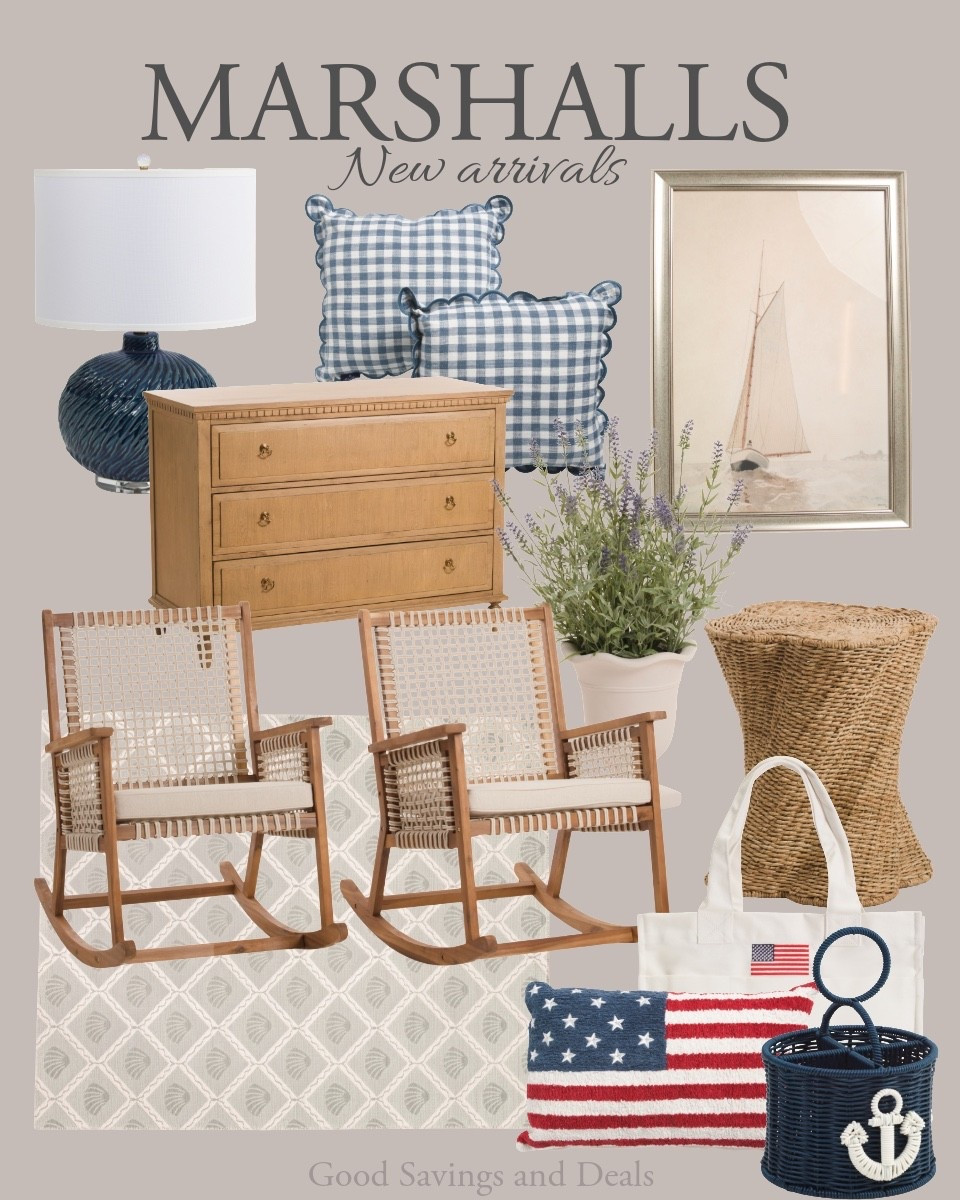 New arrivals from Marshall’s. Outdoor summer inspiration. Patriotic home decor.

#LTKHome