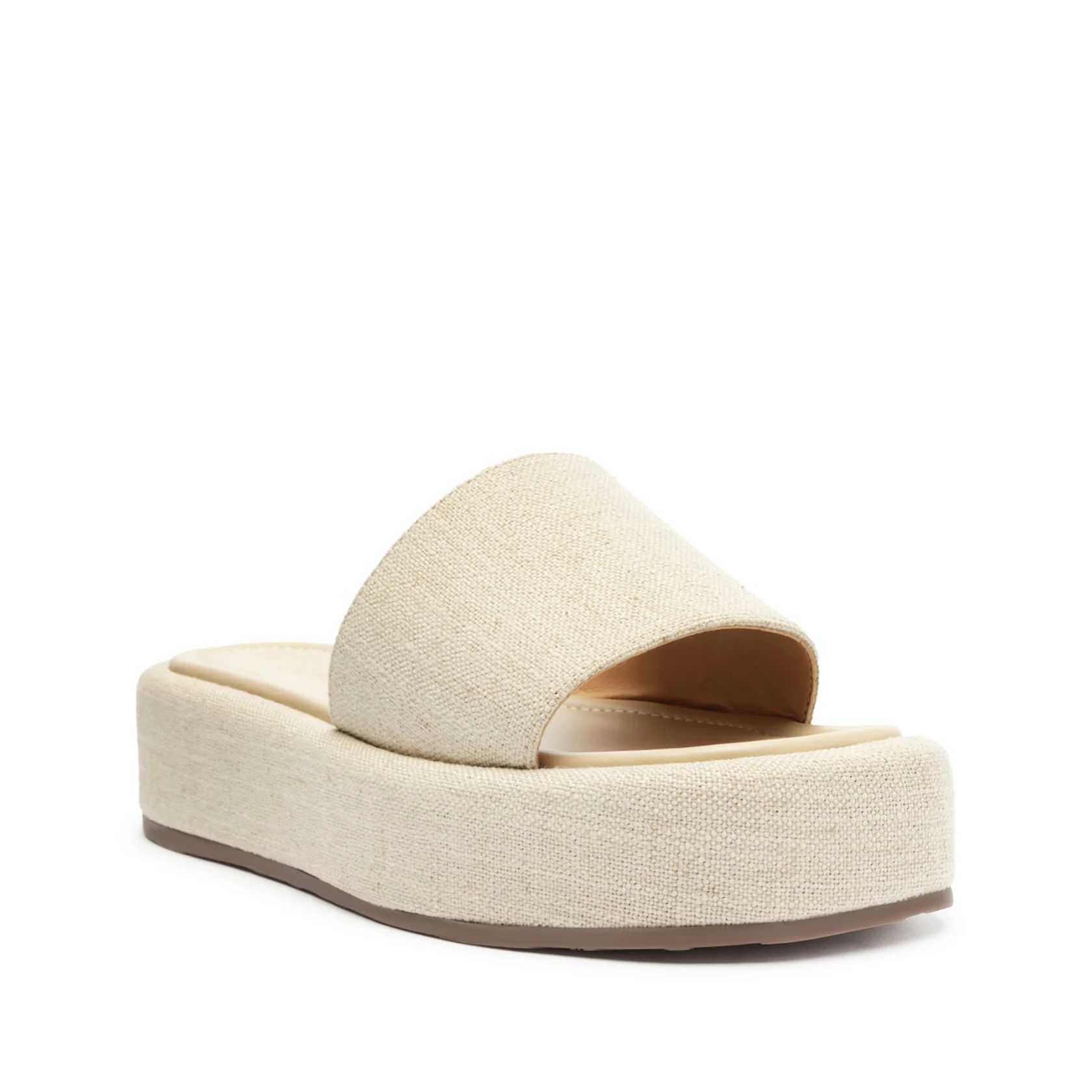 Yara Linen Flatform | Schutz Shoes (US)