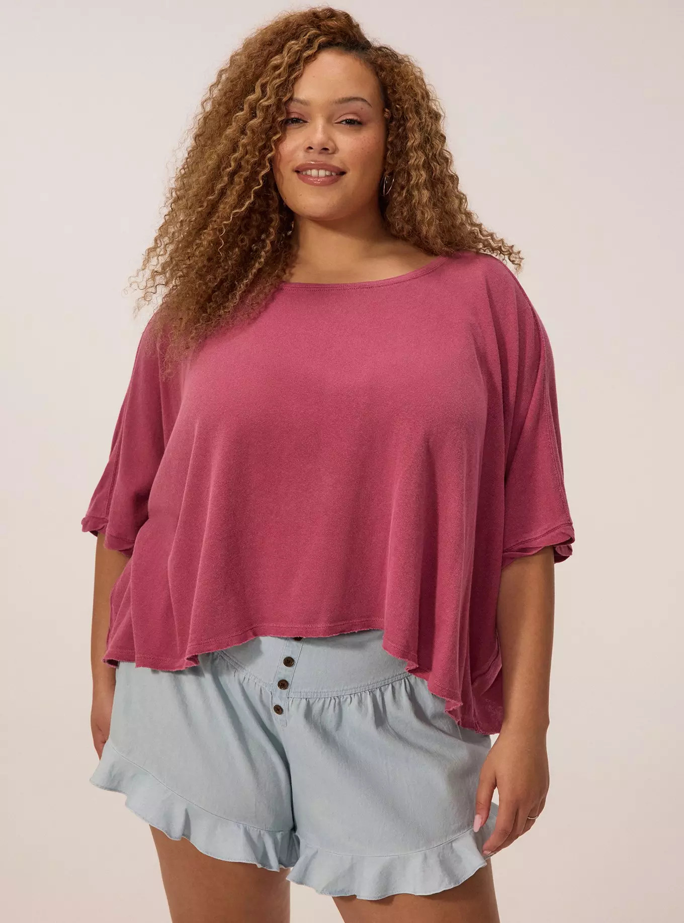 Festi Oversized Dolman Tee | Torrid (US & Canada)