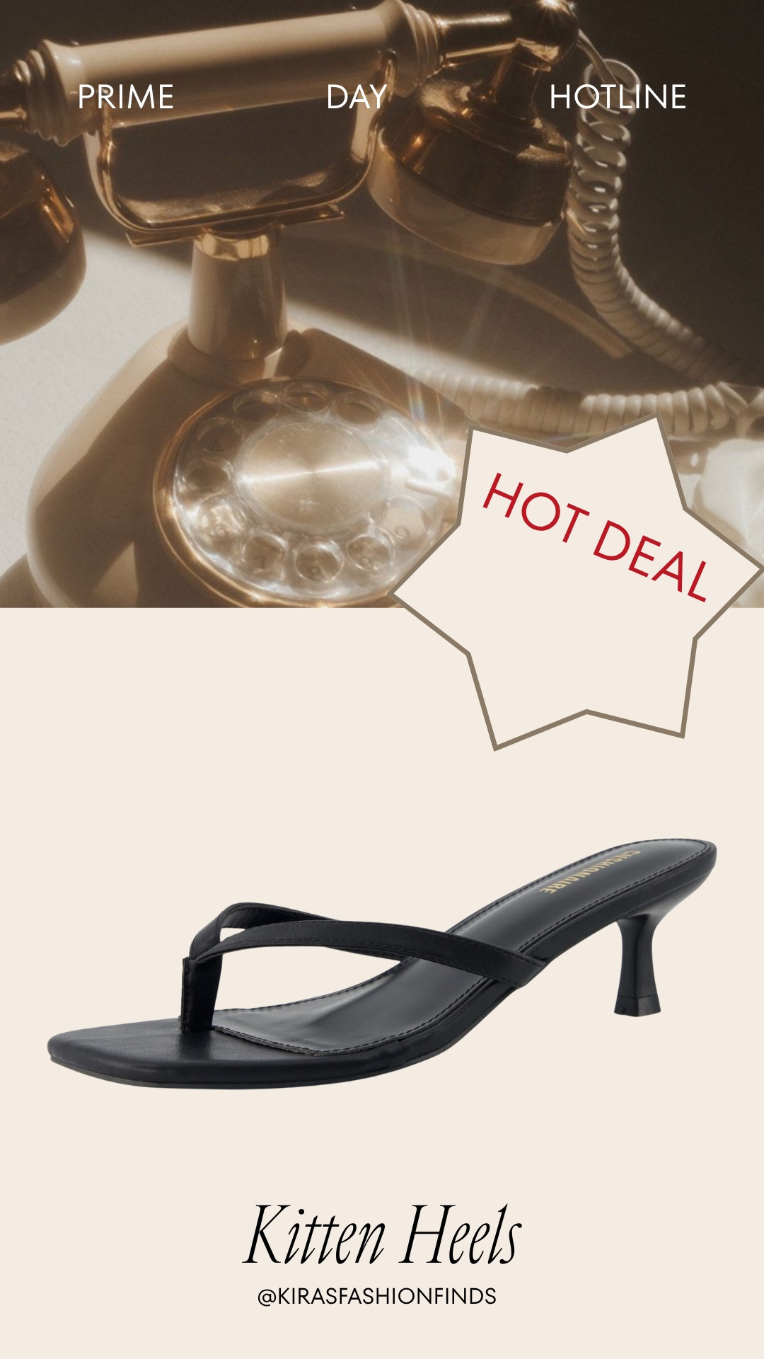 ☎️ PRIME DAY HOTLINE ☎️

🚨 HOT DEAL ALERT 🚨

This is one of today's best Prime Day finds and the savings are too good to ignore. 🔥✨

✔️ Major markdown
✔️ Limited-time Prime pricing
✔️ Customer favorite
✔️ Worth grabbing before it sells out

Prime Day deals can change without warning, so if you've had your eye on this one, now is the time to grab it.

🛒 Shop now before the price changes!