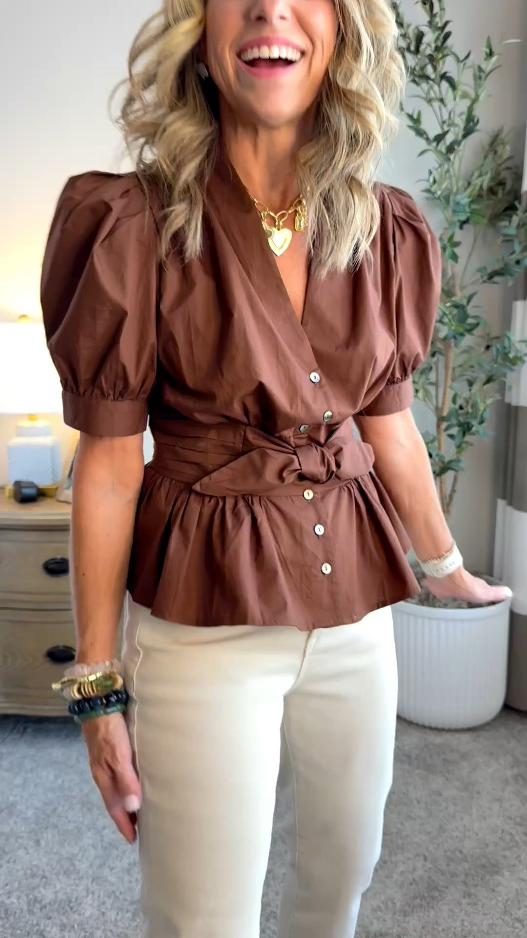 Wearing XS top and 27 jeans. The perfect early fall outfit 

Over 50 outfit for fall

#LTKootd #LTKgrwm #LTKOver40