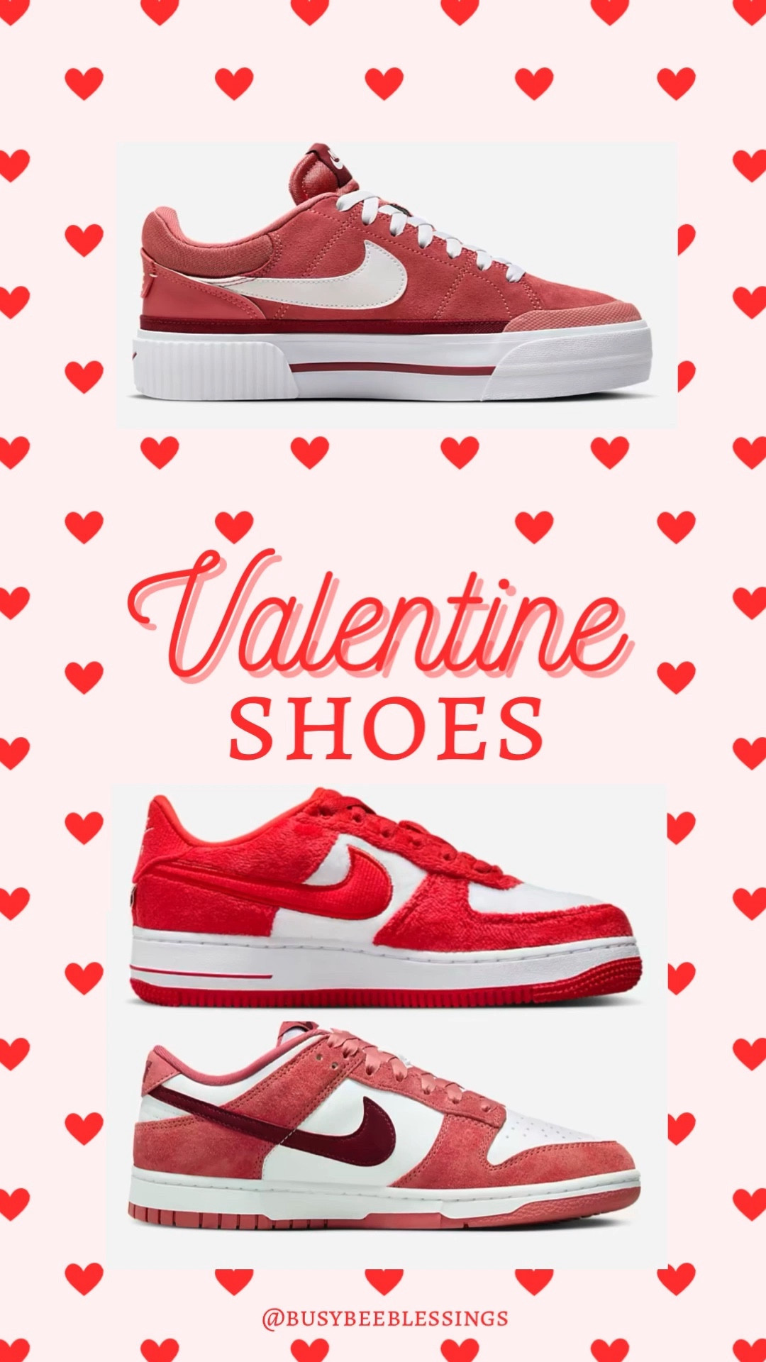 ❤️ So many cute Nike shoes available for Valentine’s Day! Customize the perfect pair for your Valentine or give a gift card so they can find something they are sure to love. ❤️ 

#LTKGiftGuide #LTKshoecrush #LTKSeasonal