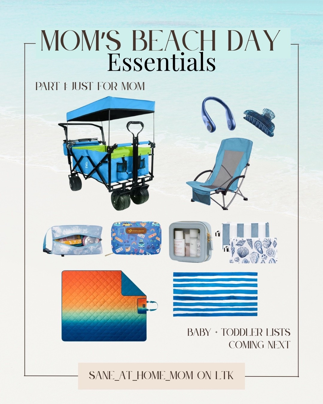 Beach days feel so much better when you’re actually prepared 🤍

These are the simple things I pack as a mom to stay comfortable, organized, and able to enjoy the day too.

This is just the mom edition—baby + toddler lists are coming next ☀️

You can shop everything in my LTK
& don’t forget to save this for your next beach day

#momlife #momessentials #
#momapproved #momstyle
#beachday #beachessentials #beachwithkids #summerwithkids #familybeachday
#momoflittles #momfavorites

#LTKKids #LTKmomlife #LTKSeasonal