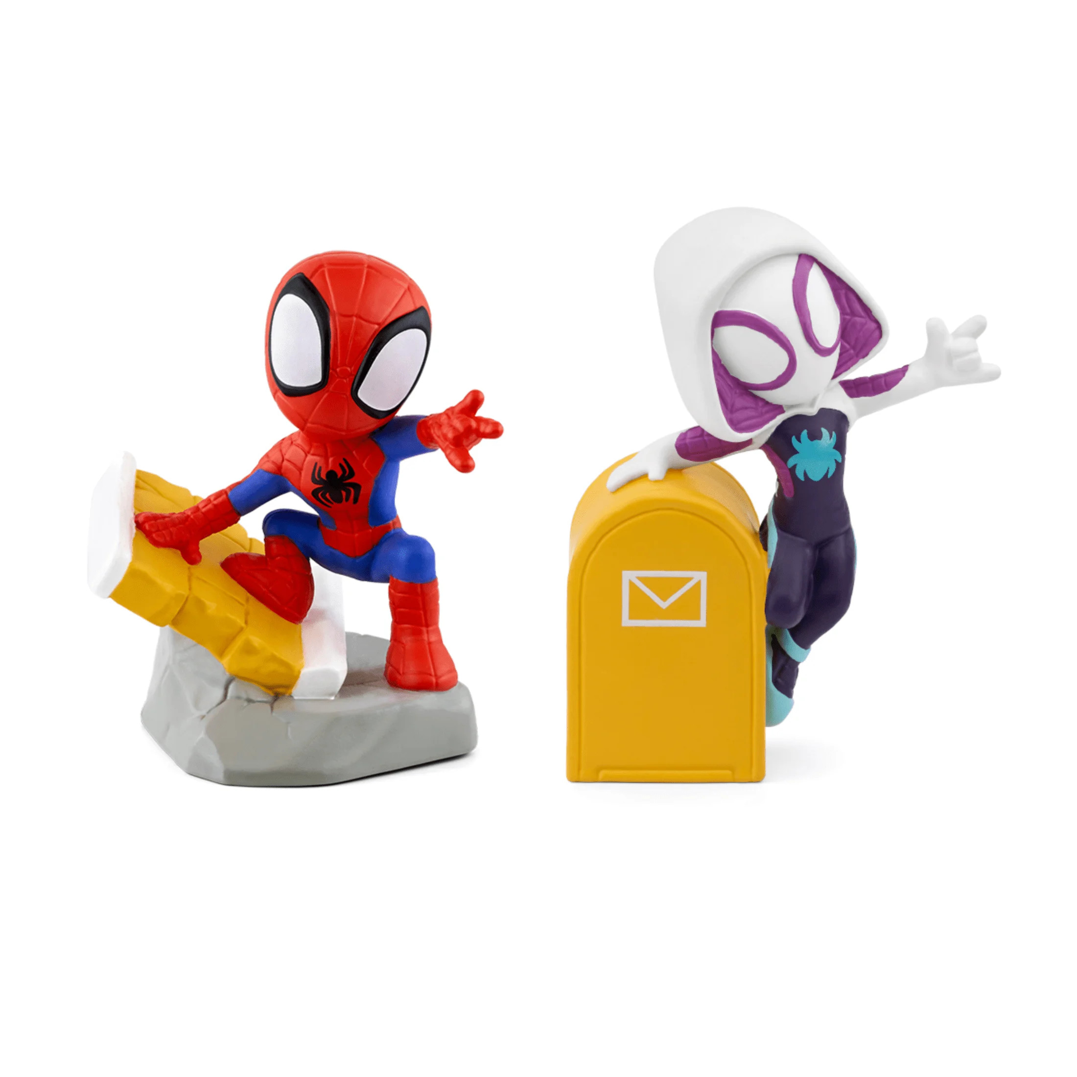 tonies Spidey and his Amazing Friends: Spidey & Ghost-Spidey 2pk Audio Toy Figurine Set, Age Grou... | Walmart (US)