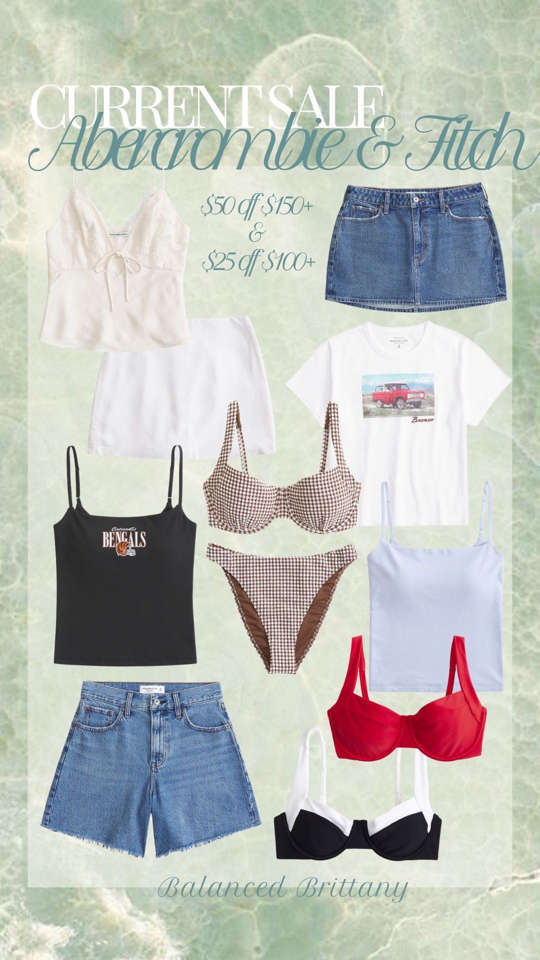 Sale!!! $25 off $100 or $50 off $150!! Don’t miss out! 

Here are some of my faves! 

Swim / Sale / Bikini / Tank Top / Denim Skirt 

#LTKSeasonal #LTKBeauty #LTKSwim