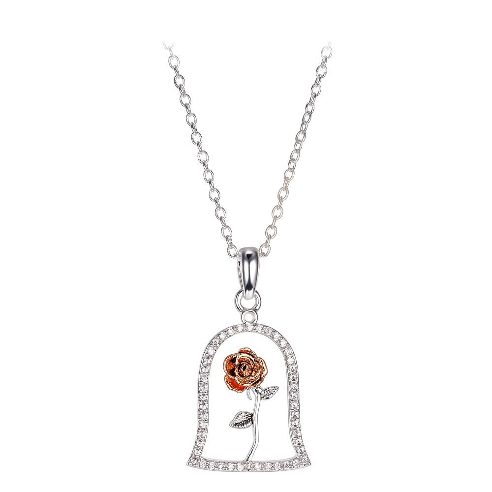 Enchanted Rose Necklace Beauty and the Beast Official shopDisney | Disney Store