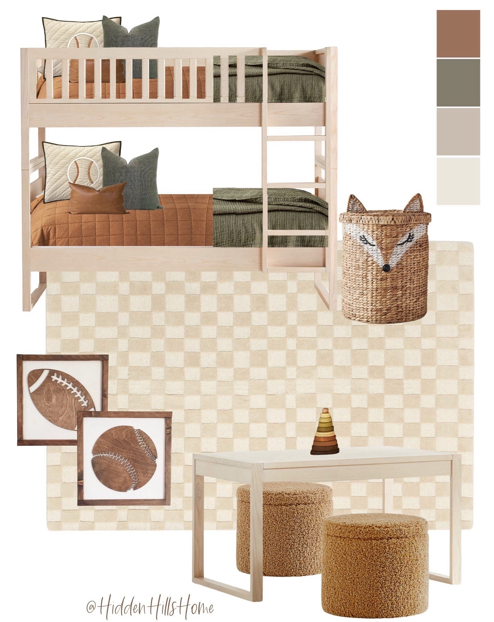 Boys bunkbed room mood board, shared boys bedroom mood board inspo, boys sports bedroom #bunkbeds


#LTKKids #LTKSaleAlert #LTKHome