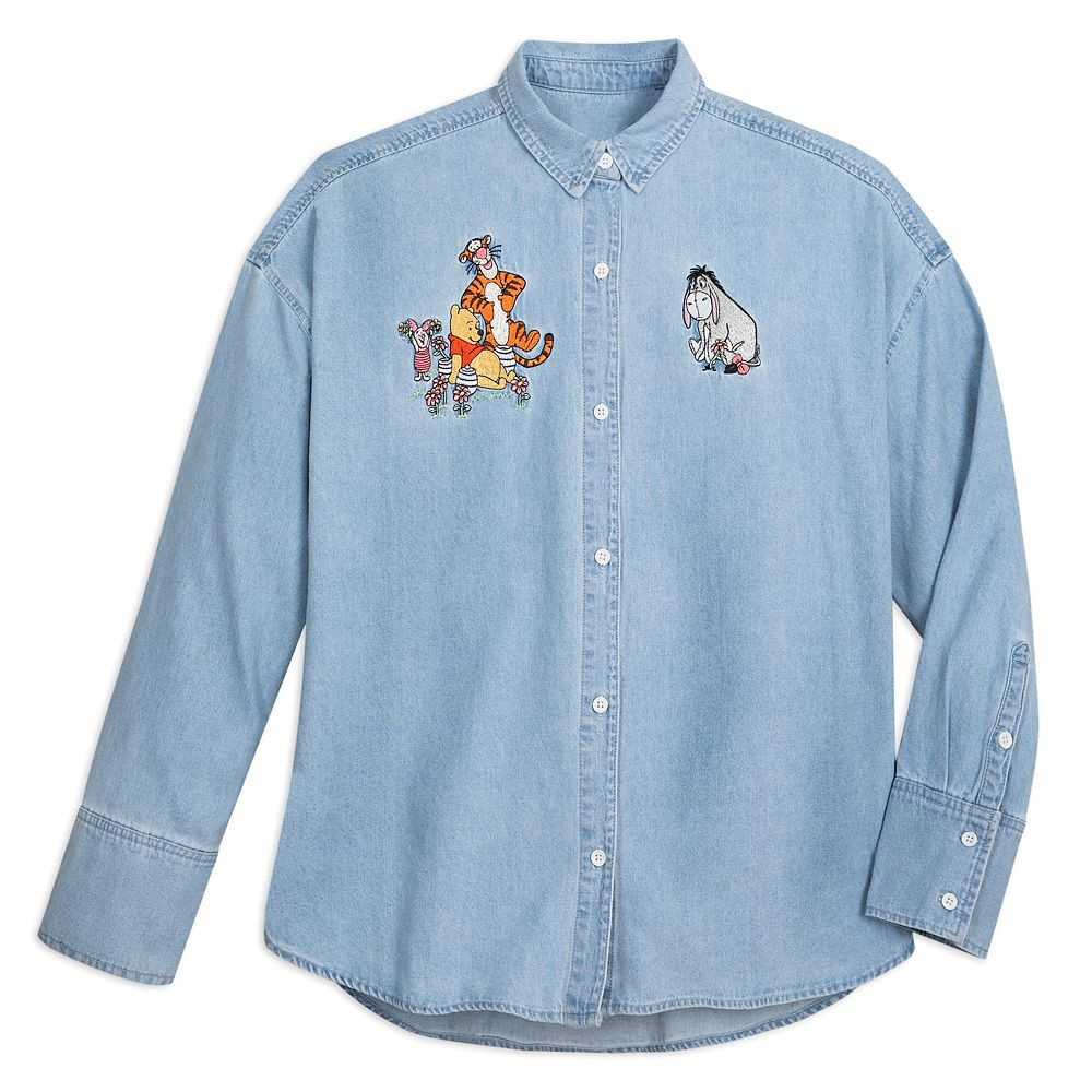 Winnie the Pooh and Pals Denim Shirt for Women | Disney Store