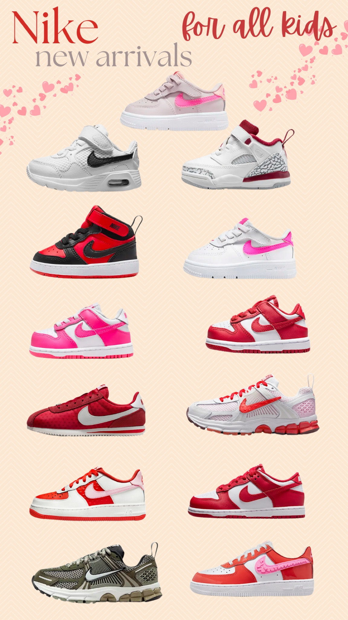 Nike New Arrivals for all Kids! ♥️ #nike #nikekids #sneakers #shoes #toddler #baby

#LTKKids #LTKShoeCrush #LTKBaby