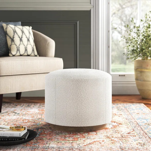 Cadwell Round Ottoman | Wayfair North America