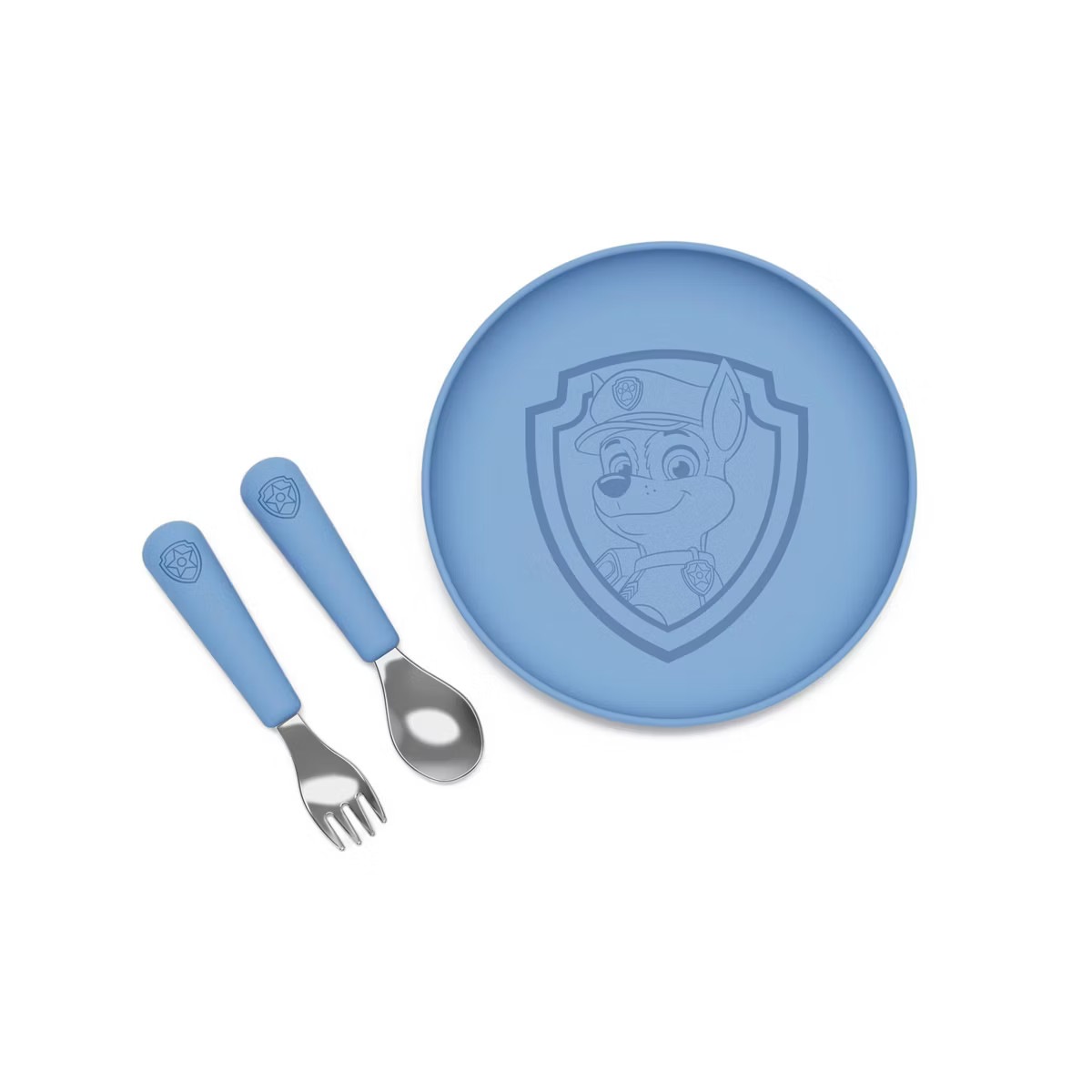 Lalo PAW Patrol 3pc Silicone Plate + Utensils Set | Target