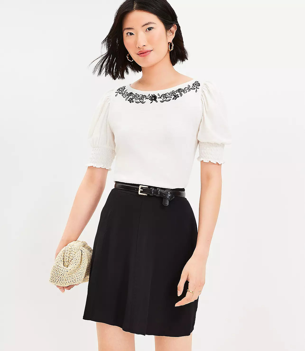 Seamed Skirt | LOFT