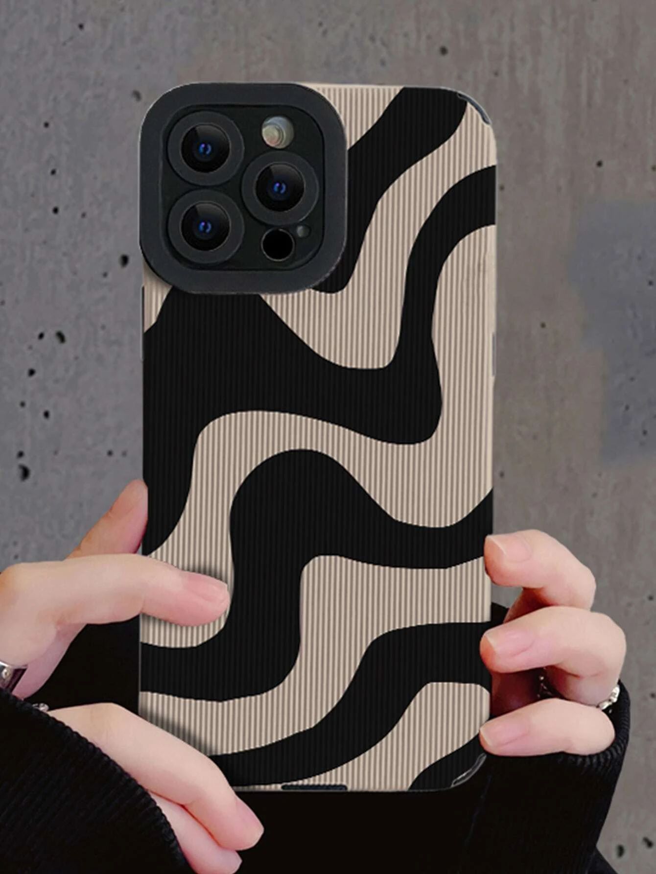 Creative Protective Phone Case Mobile Phone With Case Zebra Stripe Gift For Birthday/Valentines/E... | SHEIN