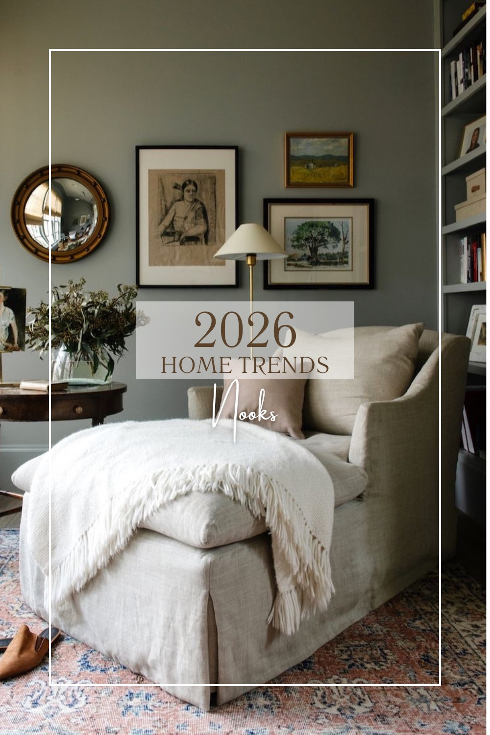 ✨ One of 2026’s coziest trends: Reading Nooks. From oversized chairs to built-in benches, layered lighting, and soft textiles, these little corners are becoming must-have sanctuaries in the home. It’s all about slowing down, creating calm, and carving out a space that feels warm and intentional.

Tap to shop my favorite pieces for building the perfect reading nook. 📚✨
#HomeTrends2026 #ReadingNook #CozySpaces #InteriorInspo #HomeSanctuary
