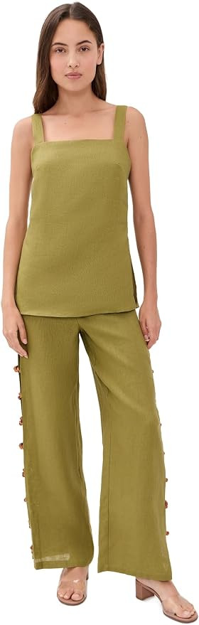 o.p.t Women's Gabrielle Linen Set | Amazon (US)