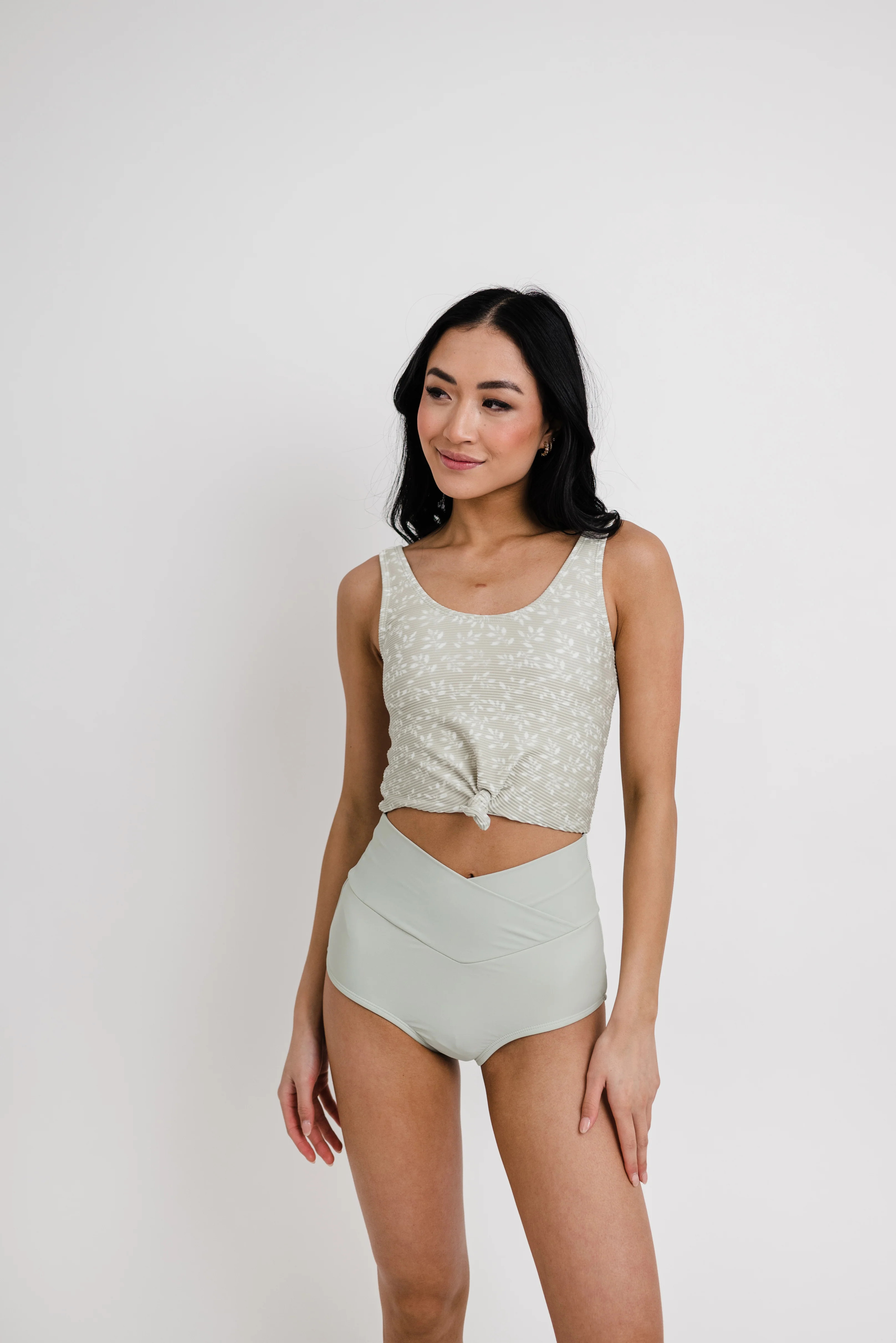 Traveler Top | Sage Leaf | Final Sale XX-Small | Coral Reef Swim