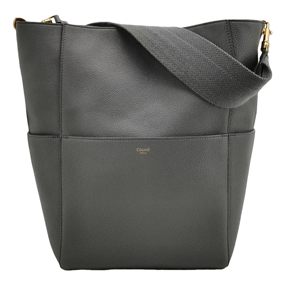 Celine Seau Sangle leather handbag | Vestiaire Collective (Global)