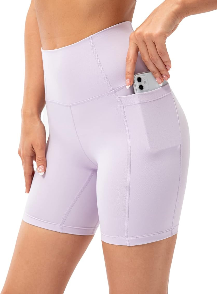 Lavento Women's All Day Soft Yoga Shorts - 3" / 5" Buttery Soft Workout Active Shorts for Women | Amazon (US)