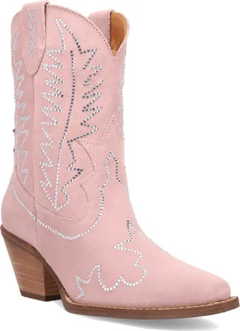 Tiny Pony Rhinestone Western Boot (Women) | Nordstrom