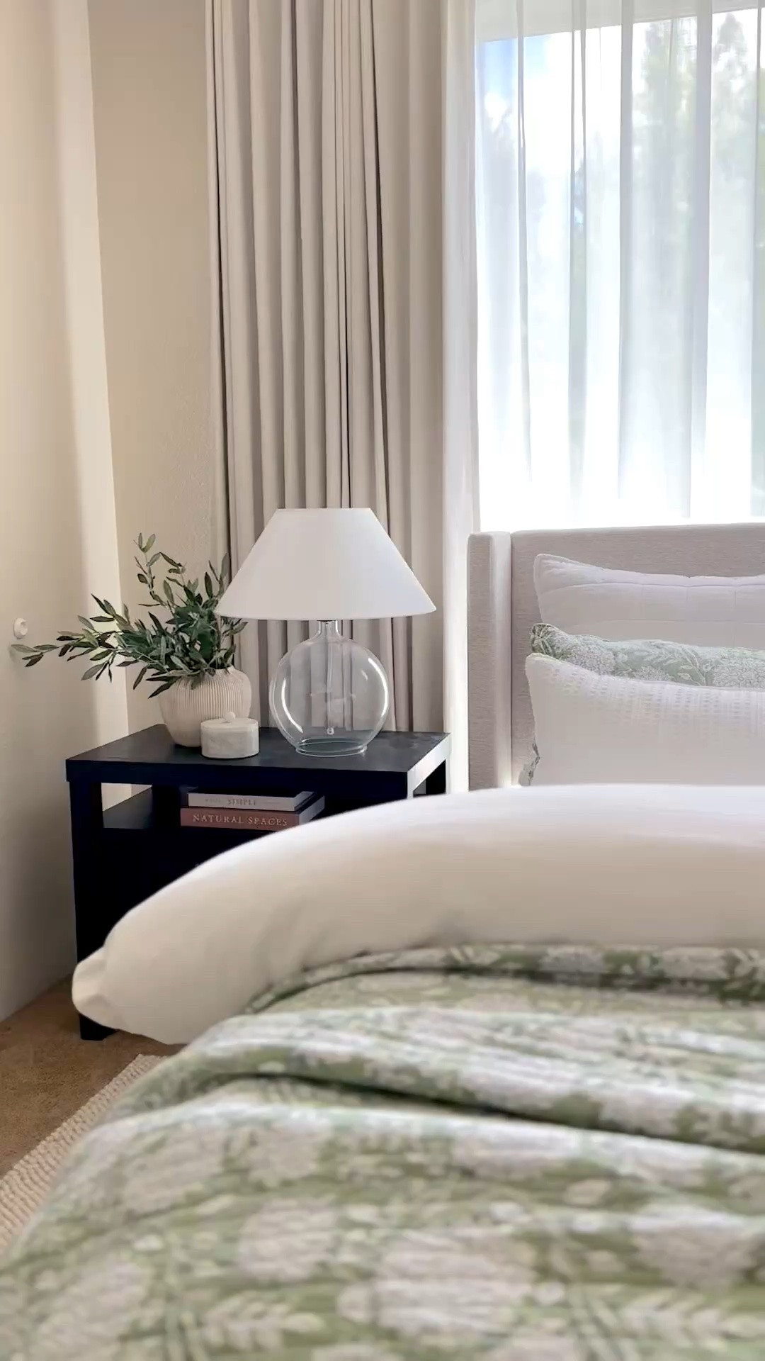 Bedroom sources!

For a more full bedding look you can double up and do two duvet inserts in the white duvet cover (what I did here). 
Or you can do a king size duvet in a queen duvet cover. 

Another hack I like to do is a king quilt on a queen bed. It drapes over the sides of the bed longer (just right). You do have to hem your king shams to fit your queen pillows or you can purchase different shams to mix & match and skip the sewing.

Cozy bedroom design, nightstands, beds, spring bedding, spring bedroom, floral quilts, bed pillows, bedroom ideas, bedroom furniture, lamps, home decor

#LTKHome #LTKSaleAlert