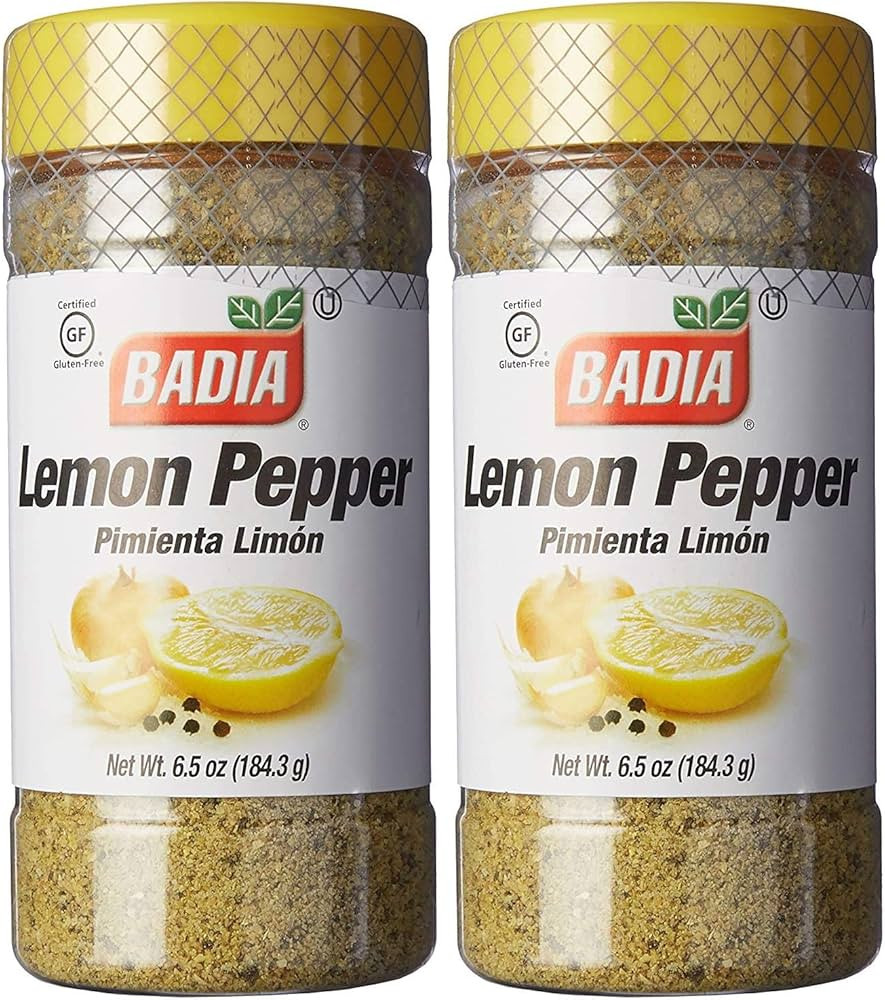 Badia Lemon Pepper, 6.5 Ounce (2 Pack) | Amazon (US)