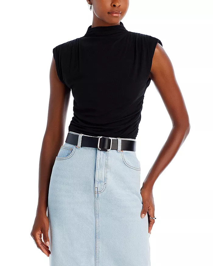 Lossa Mock Neck Top | Bloomingdale's (US)