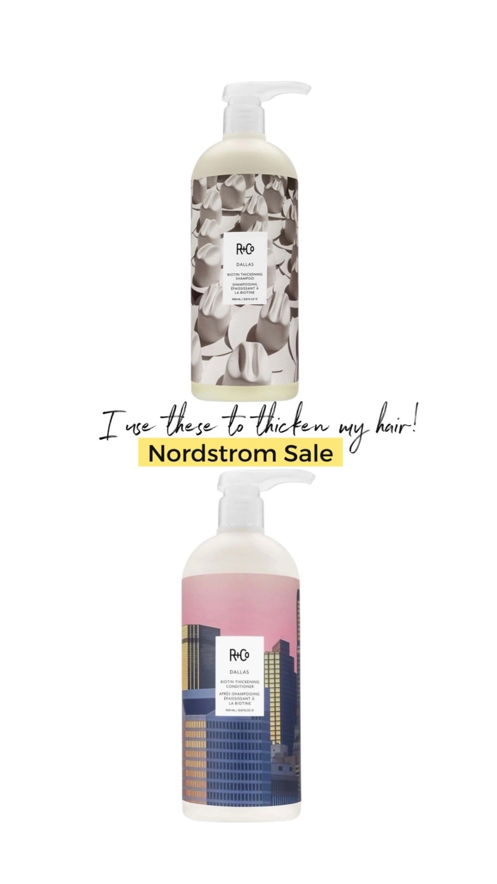 My FAVORITE shampoo and conditioner that thicken my hair. So excited it’s part of the sale!!

Nordstrom Anniversary Sale

#LTKSaleAlert #LTKBeauty