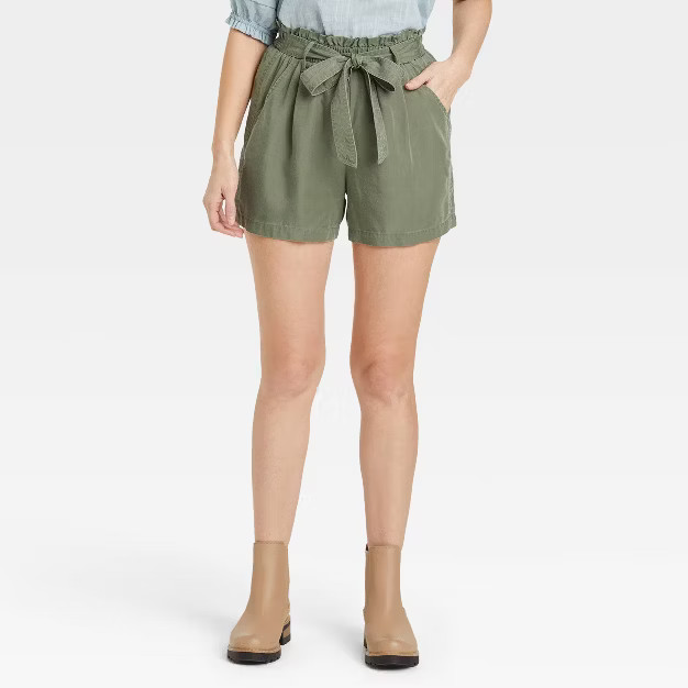 Women's Mid-Rise Paperbag Shorts - Knox Rose™ | Target