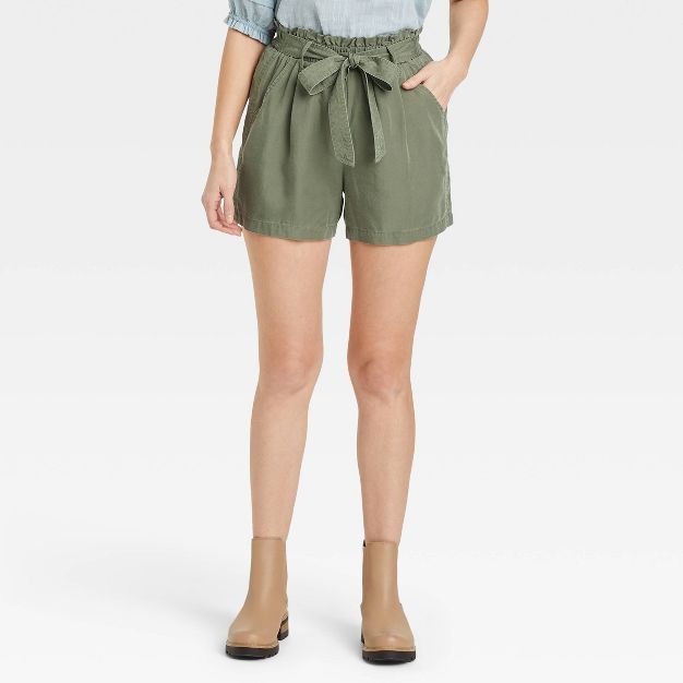 Women's Mid-Rise Paperbag Shorts - Knox Rose™ | Target