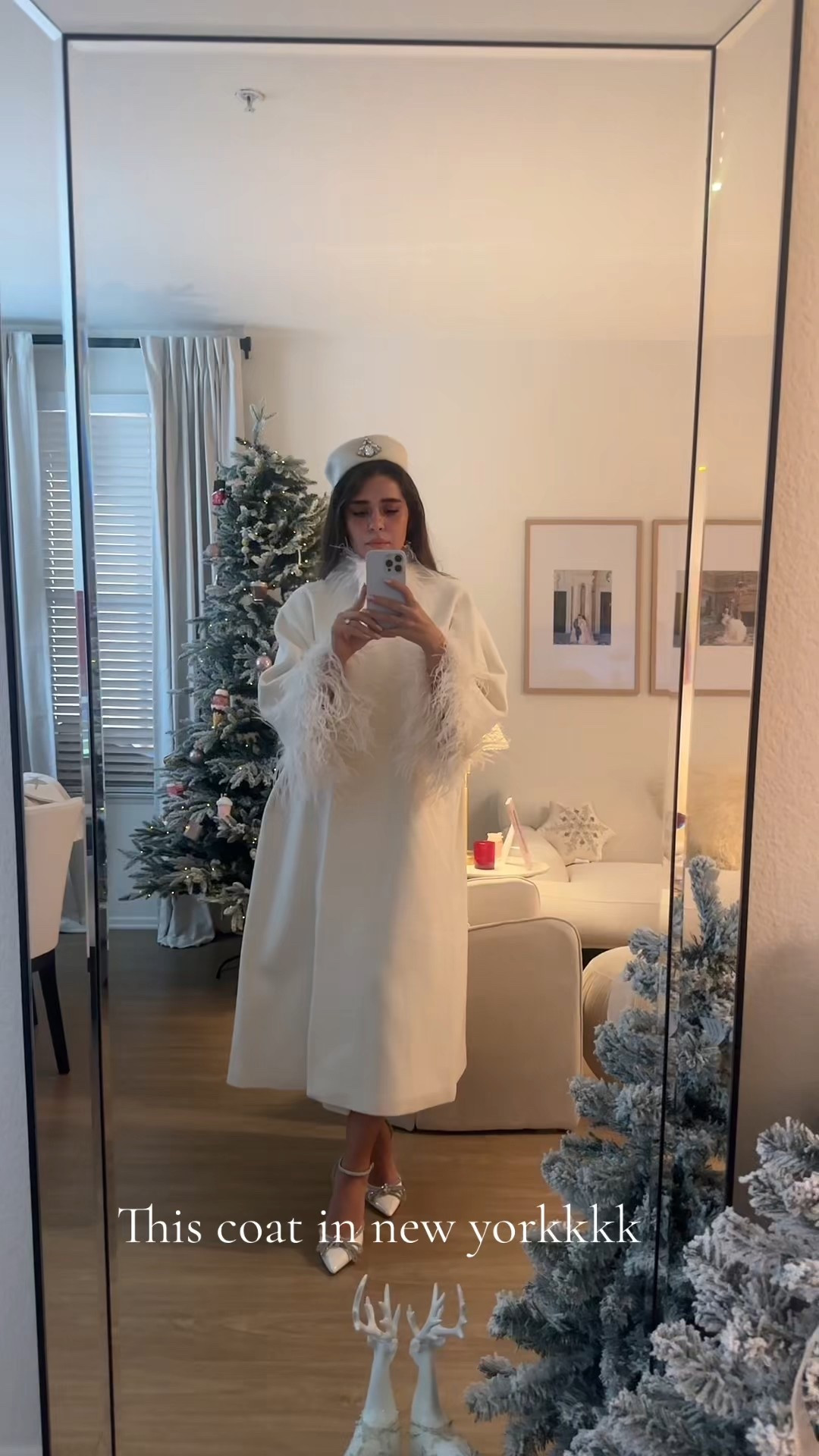 This coat is perfect for winter and currently on sale❄️☃️ #winterfashion #whitewintercoats #nycoutfits

#LTKgrwm #LTKHoliday #LTKCyberWeek