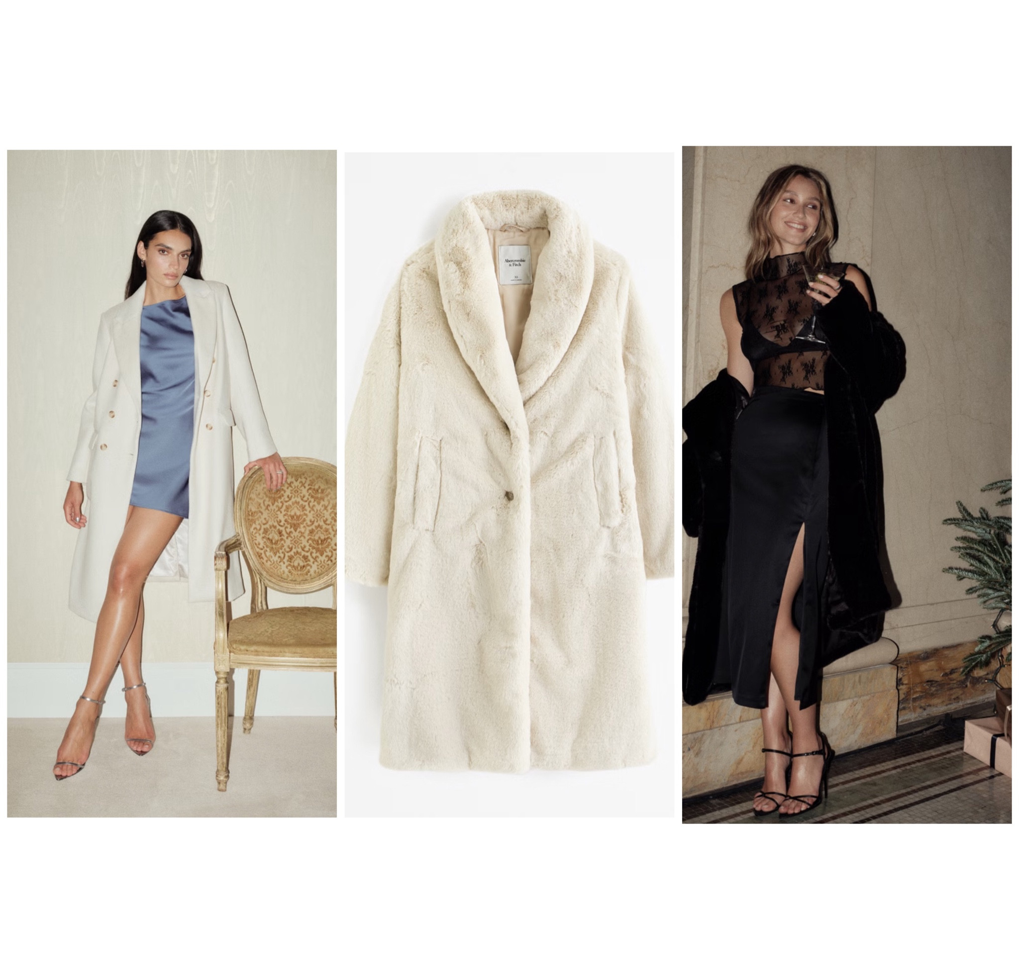 Out for the night—-plan your NYE. #jackets #coats #NYE 

#LTKparties #LTKGiftGuide #LTKHoliday