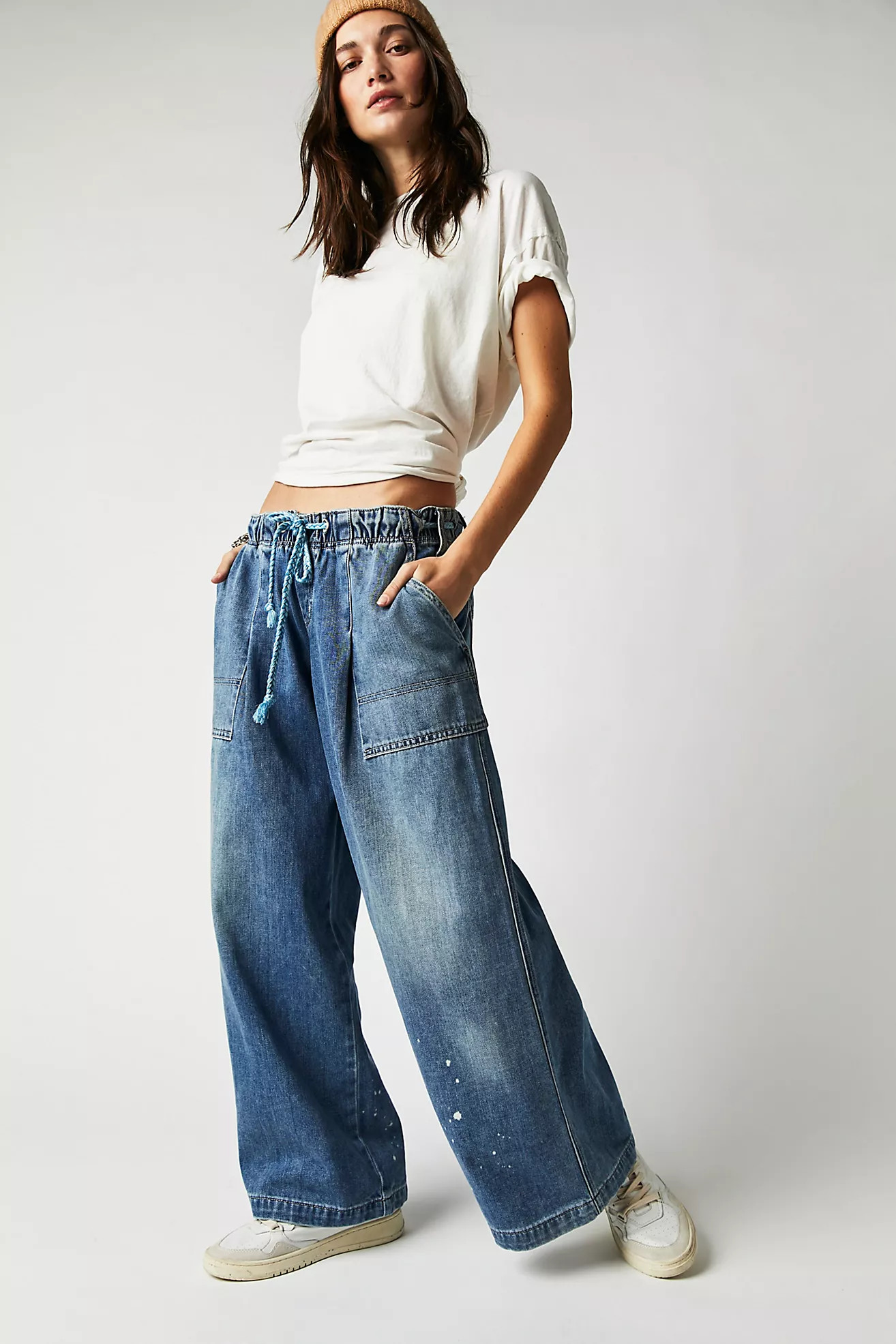 Port Royal Pull-On Jeans | Free People (Global - UK&FR Excluded)