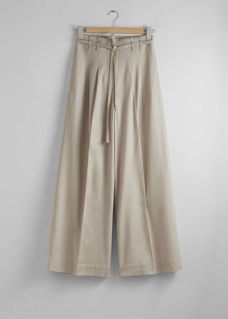 Wide Belted Trousers | & Other Stories (EU + UK)