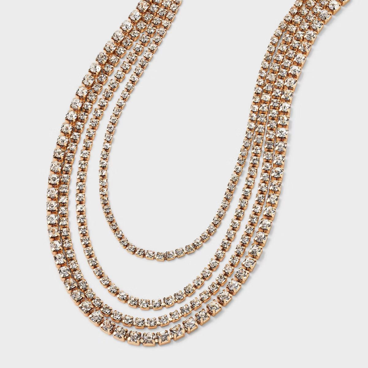 Cupchain Multi-Strand Necklace - A New Day™ Gold | Target