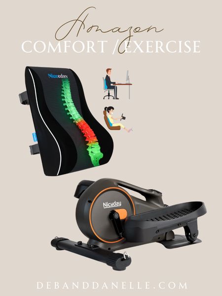 This lumbar support pillow and sitting elliptical are great for those of you who work from home as well as someone who needs a little extra back support in the car or on the couch. The elliptical can be used from a chair, couch, or under a desk. 

#LTKGiftGuide #LTKHoliday #LTKfindsunder100