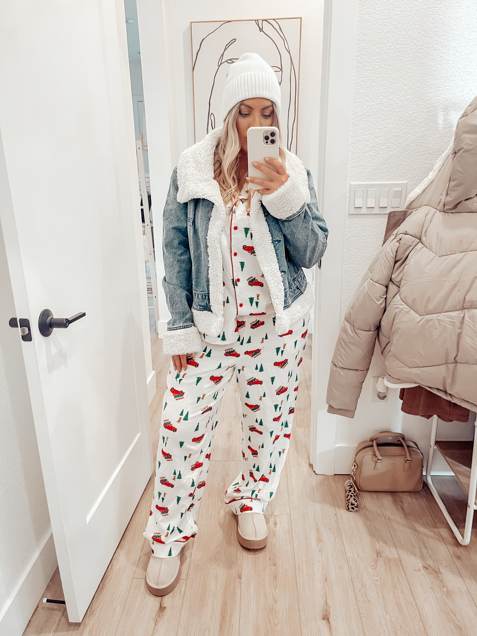 @WalmartFashion Polar express pj outfit idea 💡 #WalmartPartner #WalmartFashion 

Jacket - large 
Pjs - large 



#LTKHoliday #LTKSeasonal #LTKGiftGuide
