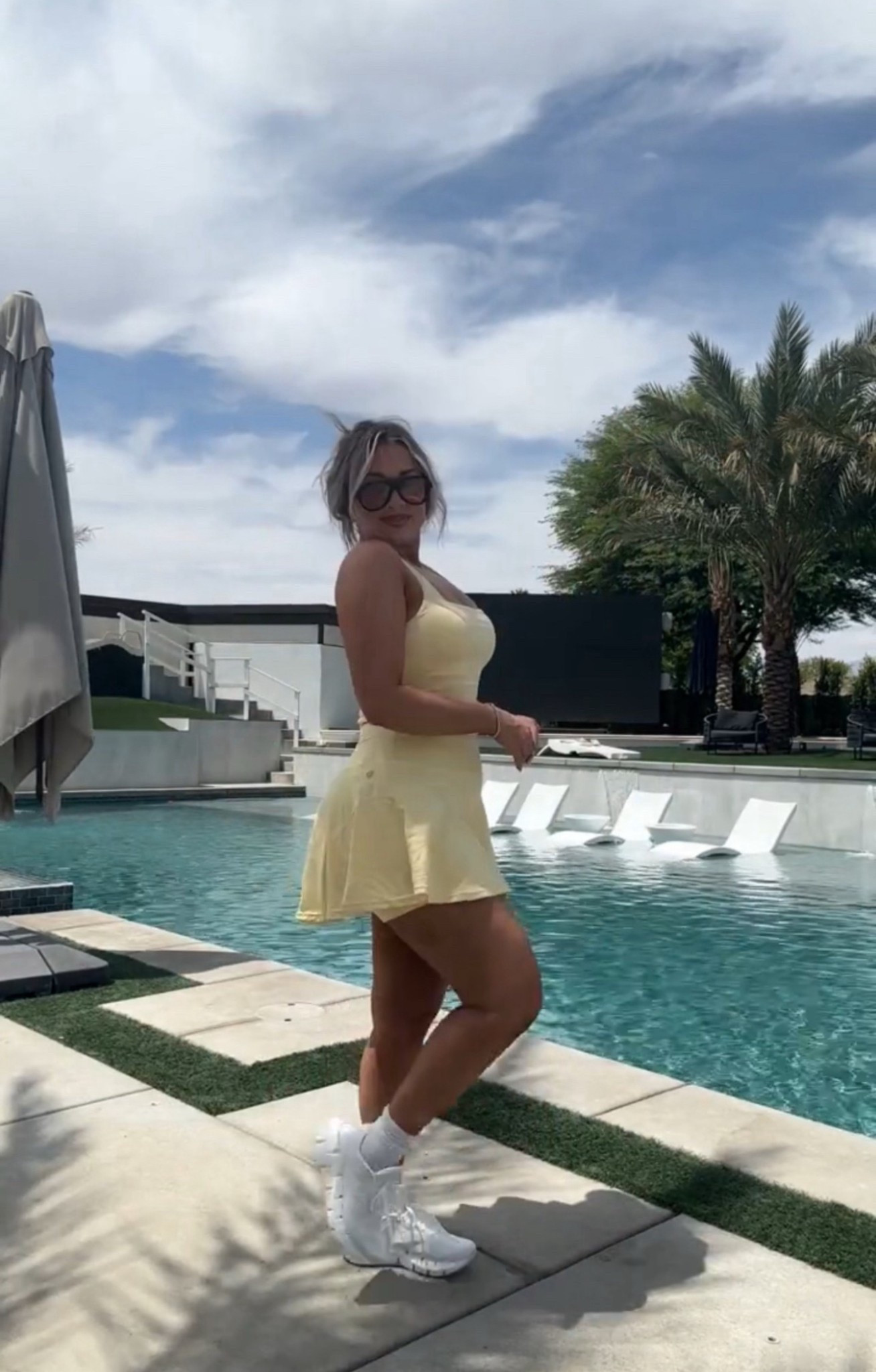 The cutest Popflex active wear. Wearing a medium in the top and large in the skort.#LTKSummerEdit 

#LTKActive #LTKMidsize #LTKTravel