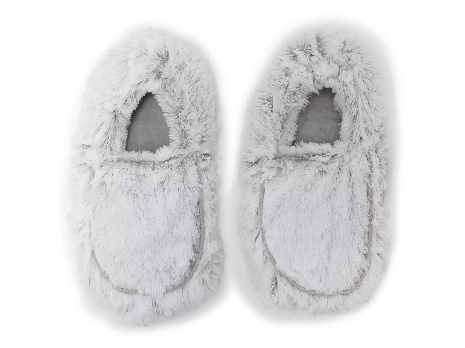 Warmies Gray Marshmallow Slippers | Women's | Grey | Size One Size | Beauty & Self Care | Slippers | DSW