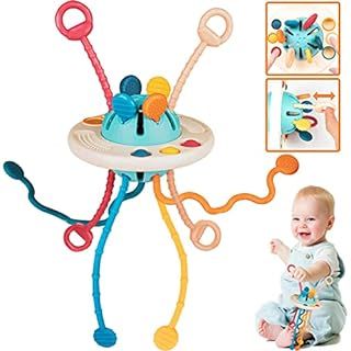 Montessori Toys for 1 Year Old, Baby Toys 12-18 Months, Sensory Toys 6-12 Months, UFO Food Grade ... | Amazon (US)