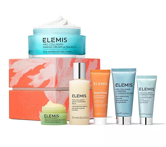 ELEMIS Super-Size Pro-Collagen Marine Cream & Discovery Set - QVC.com | QVC