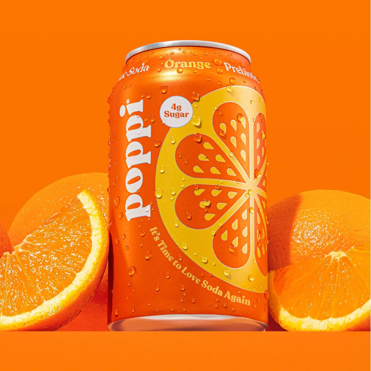 Poppi Orange Prebiotic Beverage - 12 fl oz Can | Target