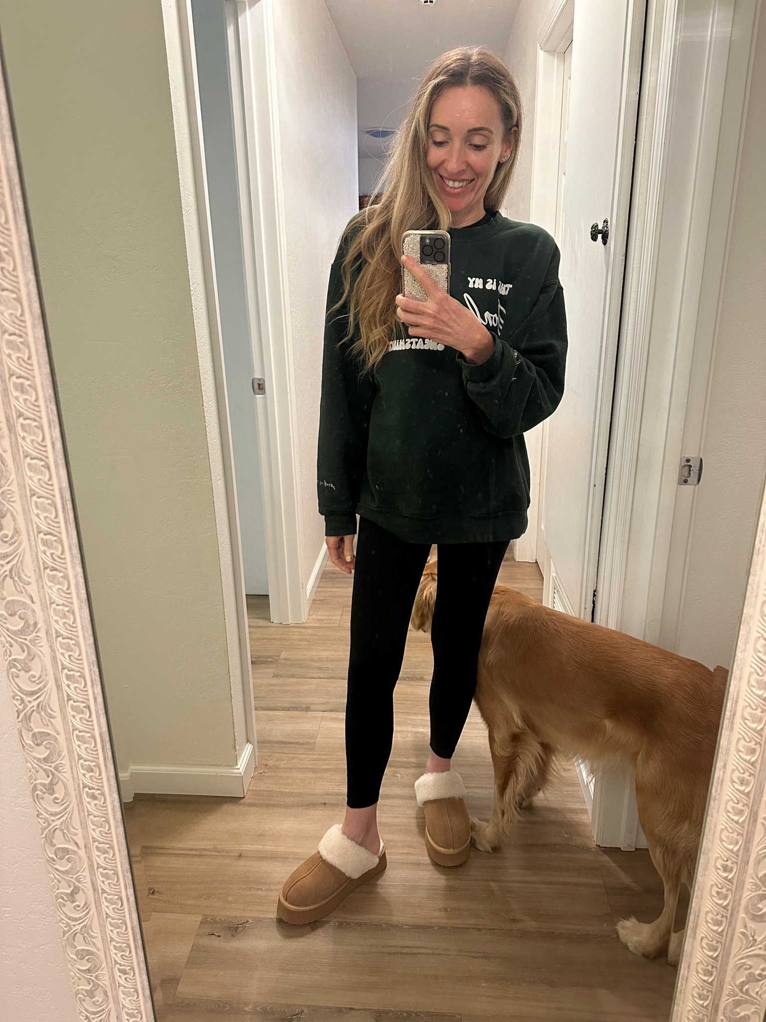 *UGG DUPE* I found the perfect dupe for the platform Ugg slippers and they are under $50!!! I’ve been wearing them all week they are so comfy! 

#LTKShoeCrush #LTKSeasonal #LTKFindsUnder50