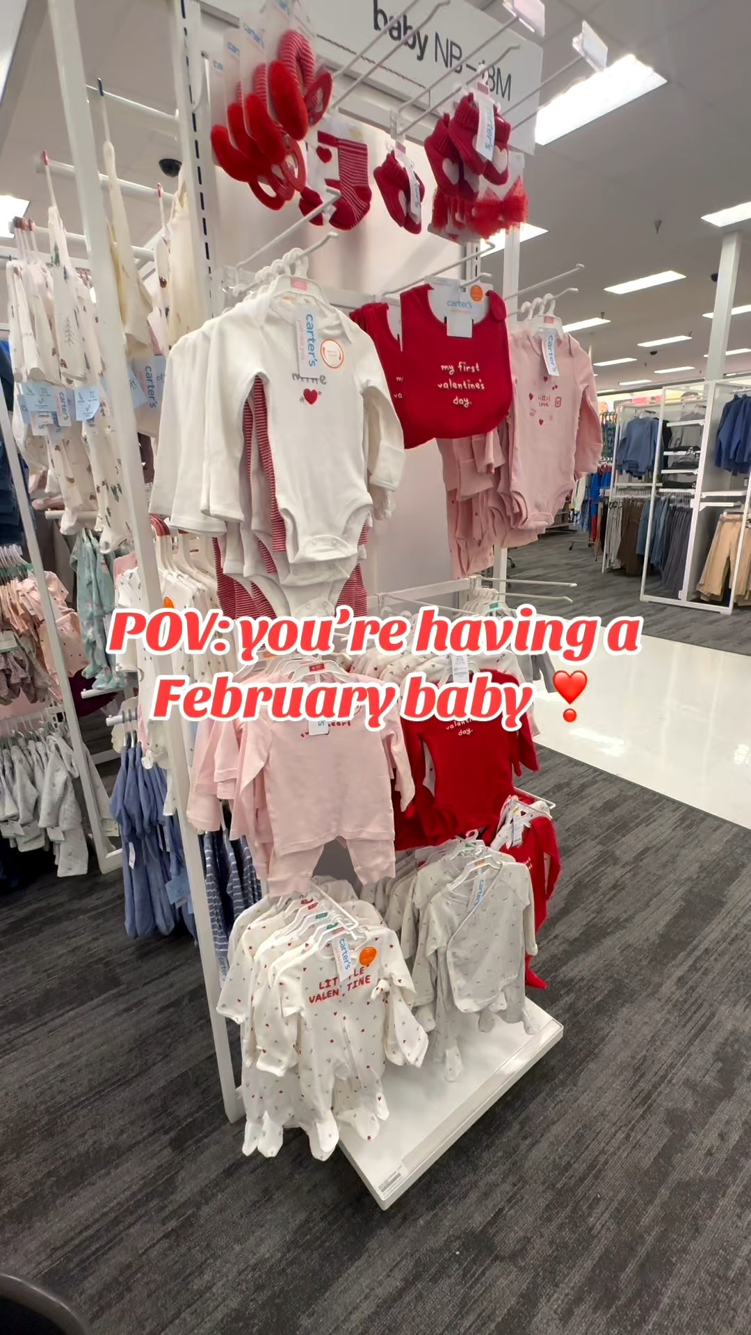 If you’re having a February baby… Target is dangerous right now ❤️
The soft pinks, tiny hearts, and cozy sleepers 🥹 

#FebruaryBaby #TargetFinds #targetbaby #MomTok #BabyStyle  

#LTKBaby #LTKmomlife #LTKKids