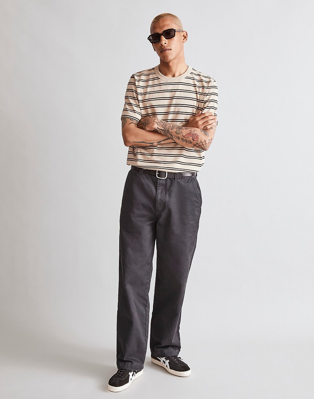 Garment-Dyed Allday Crewneck Tee | Madewell