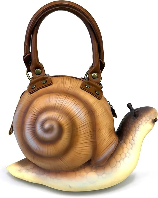 Snail Bag Purse Satchel Handbag Crossbody Cute Nature Garden Cottagecore Goblincore Fairy Aesthet... | Amazon (US)